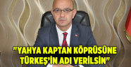 "Yahya Kaptan köprüsüne Türkeş’in adı verilsin"